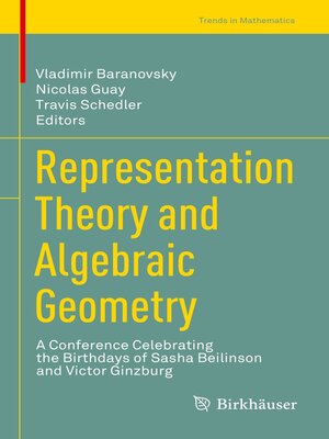 cover image of Representation Theory and Algebraic Geometry